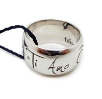 Ring Bliss Woman Taogd+ in Silver Diamante 0.01 Ct 2023800-9 - 2023800-9